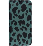 Design Softcase Booktype Samsung Galaxy S10 hoesje - Panter Groen