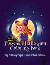 Preschool Halloween Coloring Book