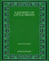 A Journey of Little Profit - Large Print Edition