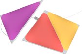 Nanoleaf Shapes Triangles Pack d'Extension, 3 Panneaux Lumineux Additionnels - Appliques Murales Intérieur Modulaires Connectées LED RGBW Wi-Fi, Compatible Siri, Google, Alexa, pour Salon Chambre Gaming