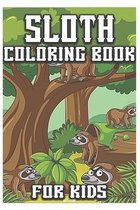 sloth coloring book for kids