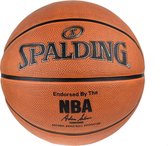 Spalding NBA Silver Outdoor 83569Z, Unisex, Oranje, basketbal, maat: 6