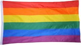 Regenboogvlag | Pride vlag | LGBT | Regenboog decoratie | 150 x 90 | Able & Borret