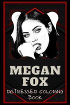 Megan Fox Distressed Coloring Book