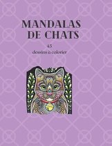 Mandalas de chats 45 dessins a colorier