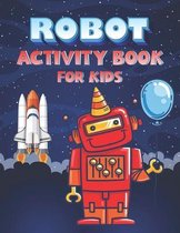 Robot Activity Book for Kids