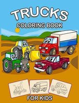 Trucks Coloring Books for Kids