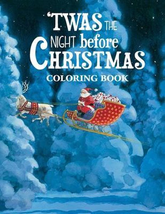 Twas the Night Before Christmas Coloring Book, Merry Kitty ...