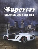 Supercar Coloring Book For Kids