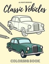 Classic Vehicles Coloring Book