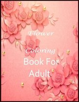 Flower Coloring Book for Adult