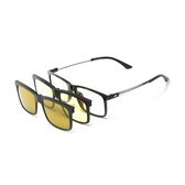 Eagle Eyes Classic, 3-in-1 brillensysteem – nachtbril, zonnebril en schermbril in één