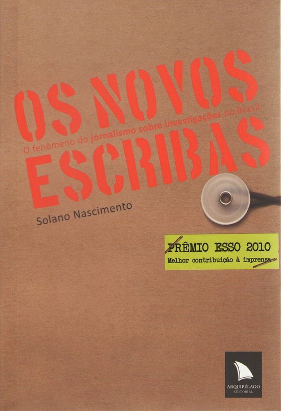 Os novos escribas - cover