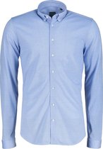 Nils Overhemd - Body Fit - Blauw - L