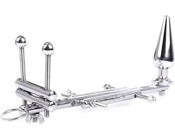 Kiotos - 4 in 1 CBT Device - Anaalplug - Ballstretcher - Ballcrusher - Erectie voorkomen
