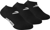 Starter - 3-Pack Sneaker Socks - Enkelsokken 3-Pack - 35 - 38 - Zwart