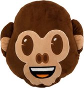 emoji Kussen Emotie Kussen Aap Emotion Emoji Monkey