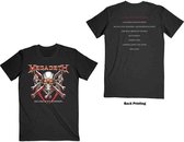 Megadeth Heren Tshirt -XL- Killing Is My Business Zwart