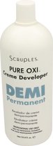 Scruples Pure Oxi Creme Developer - Demi Permanent - Coloration - 1000 ml Demi Permanente Kleurontwikkelaar 1000ml