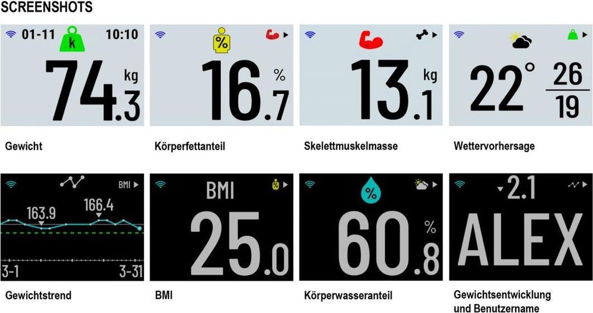 Garmin Index™ S2 Slimme Weegschaal - Smart Scale met Bluetooth -  Verschillende... | bol.com