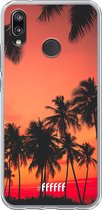 Huawei P20 Lite (2018) Hoesje Transparant TPU Case - Coconut Nightfall #ffffff