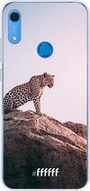 Huawei Y6s Hoesje Transparant TPU Case - Leopard #ffffff