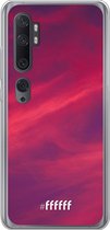 Xiaomi Mi Note 10 Hoesje Transparant TPU Case - Red Skyline #ffffff