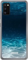 Samsung Galaxy A41 Hoesje Transparant TPU Case - Lets go Diving #ffffff