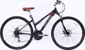 FASTLANE FITNESS BIKE 28 INCH LADY 50 21 SPEED MD BLACK BROWN