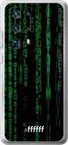 Huawei P40 Pro+ Hoesje Transparant TPU Case - Hacking The Matrix #ffffff