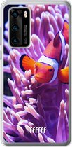 Huawei P40 Hoesje Transparant TPU Case - Nemo #ffffff