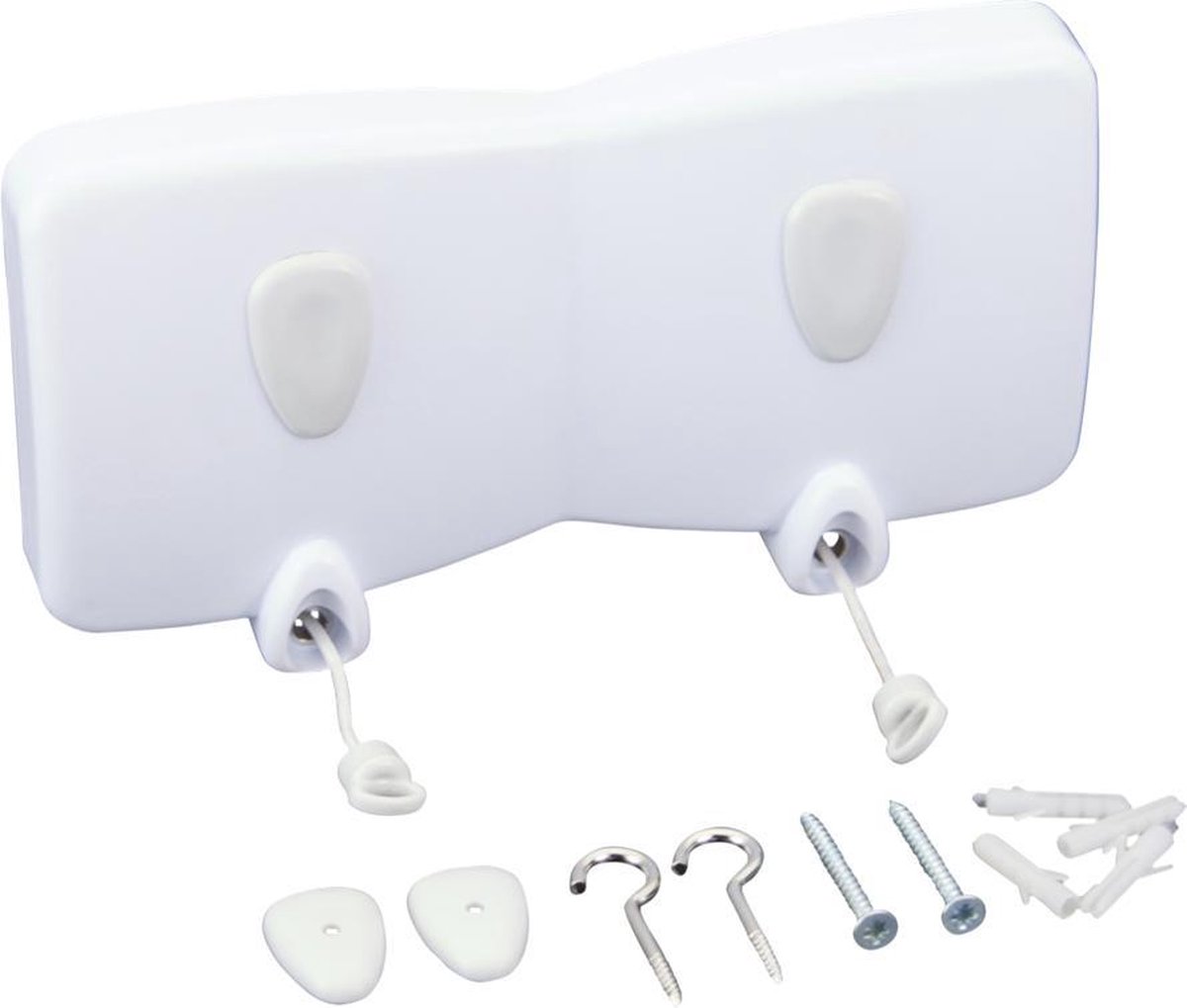 Goedkoopste Metaltex - Malaga Muurdroogrek - Wanddroogrek - Uitschuifbaar Droogrek 2x5m