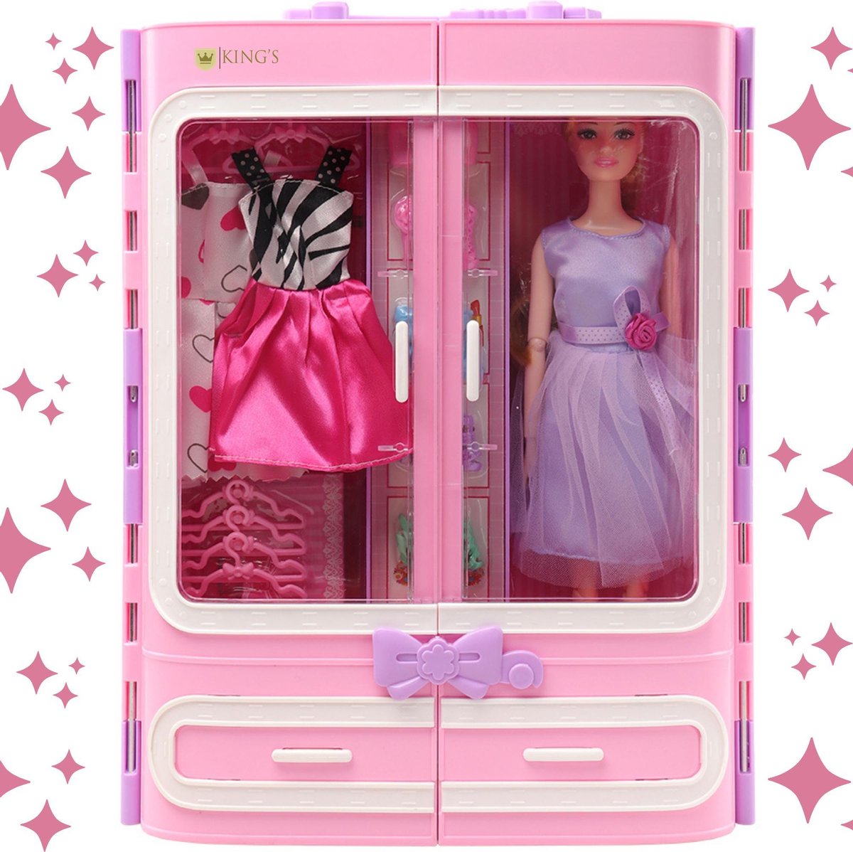 Barbie Closet Fashion Doll  Barbie, Barbiepop, Barbiekleding