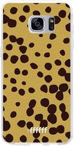 Samsung Galaxy S7 Hoesje Transparant TPU Case - Cheetah Print #ffffff