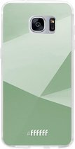 Samsung Galaxy S7 Hoesje Transparant TPU Case - Fresh Geometric #ffffff