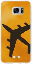 Samsung Galaxy S7 Hoesje Transparant TPU Case - Aeroplane #ffffff