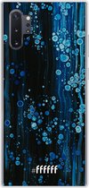 Samsung Galaxy Note 10 Plus Hoesje Transparant TPU Case - Bubbling Blues #ffffff