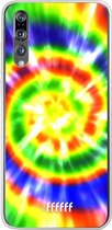 Huawei P20 Pro Hoesje Transparant TPU Case - Hippie Tie Dye #ffffff