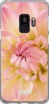 Samsung Galaxy S9 Hoesje Transparant TPU Case - Pink Petals #ffffff