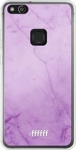 Huawei P10 Lite Hoesje Transparant TPU Case - Lilac Marble #ffffff