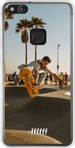 Huawei P10 Lite Hoesje Transparant TPU Case - Let's Skate #ffffff