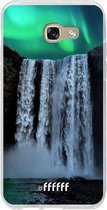 Samsung Galaxy A5 (2017) Hoesje Transparant TPU Case - Waterfall Polar Lights #ffffff