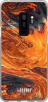 6F hoesje - geschikt voor Samsung Galaxy S9 Plus -  Transparant TPU Case - Magma River #ffffff