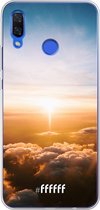 Huawei Nova 3 Hoesje Transparant TPU Case - Cloud Sunset #ffffff