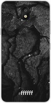 LG K30 (2019) Hoesje Transparant TPU Case - Dark Rock Formation #ffffff
