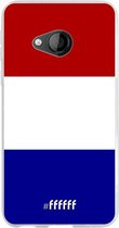 HTC U Play Hoesje Transparant TPU Case - Nederlandse vlag #ffffff