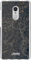 Xiaomi Redmi 5 Hoesje Transparant TPU Case - Golden Glitter Marble #ffffff