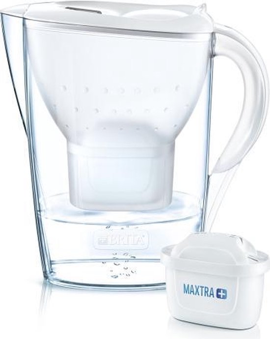 BRITA - Waterfilterkan Marella Cool - 2,4L - Wit - incl. 6 MAXTRA+ filterpatronen - Voordeelverpakking - BRITA
