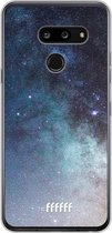 LG G8 ThinQ Hoesje Transparant TPU Case - Milky Way #ffffff