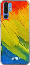 Huawei P30 Pro Hoesje Transparant TPU Case - Macaw Hues #ffffff